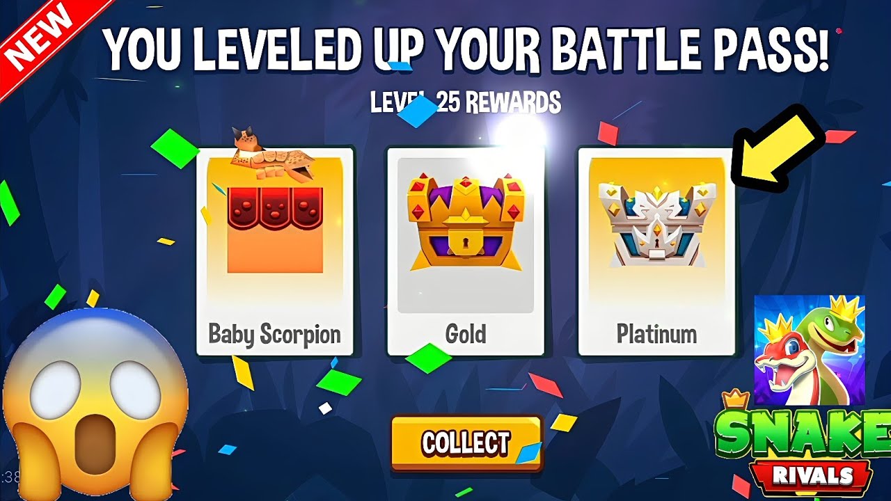 Snake Rivals : Platinum Chest Open! Mega Chest Opening!