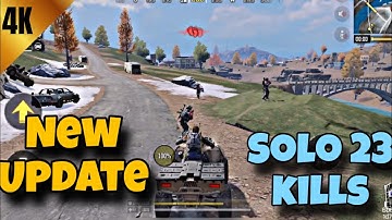 23 SOLO KILLS 😱WITH AK-117 LAVA REMIX AND SPOTTER || NEW UPDATE GAMEPLAY 