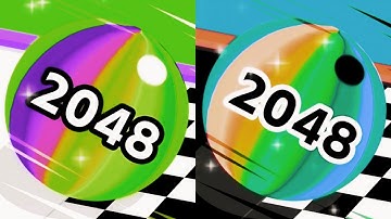 Ball Run 2048 Infinix 🏀 vs Reverse ball Colour Run walkthrough , iOS Android New Update part : 2062 