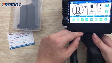 Cách thêm logo, hình ảnh, số nhảy, thêm icon trên máy in date mini Aturos N4, K600 băng chuyền