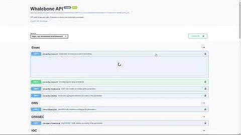 Whalebone ISP — Admin's Guide: API