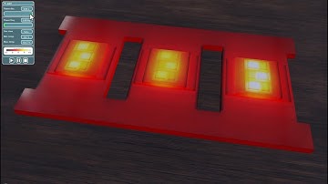 Real-time Transient Thermal BCI-ROM Simulation of an Inverter in Omniverse