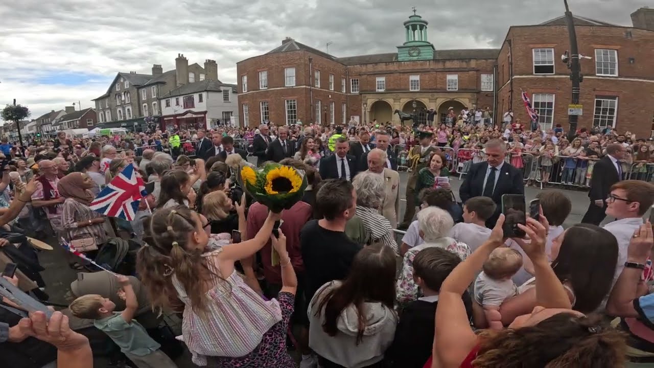 King Charles and Queen Camilla in Newmarket for Royal Visit