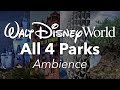 Walt disney world all 4 parks ambience  walt disney world park ambience