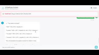 SIH2025: Al-Driven Public Health Chatbot for Disease Awareness.