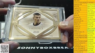 SBB 1055 22/23 FUTERA WORLD FOOTBALL UNIQUE HOBBY BOX PYT #1