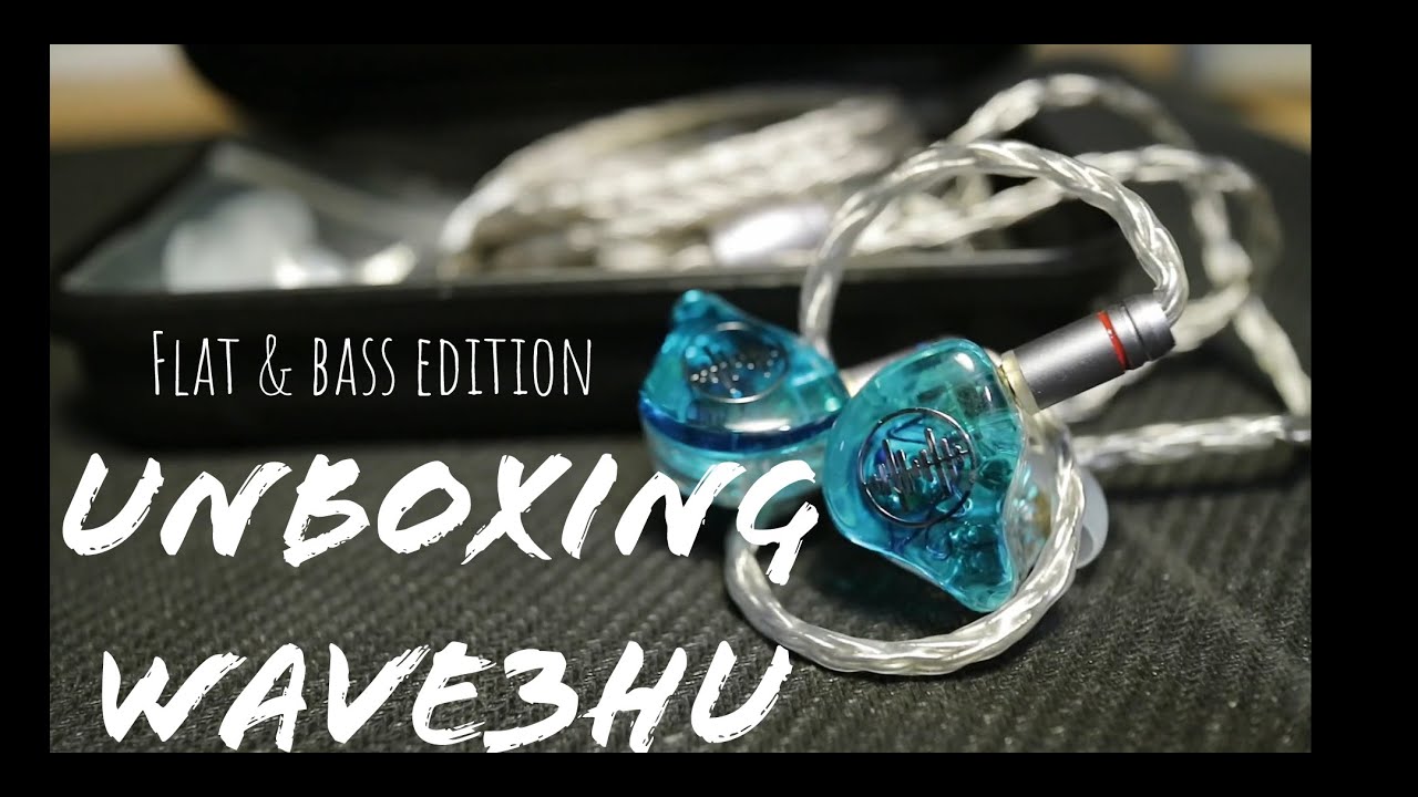 Unboxing WAVE3HU triple driver IEM in ear monitor panggung