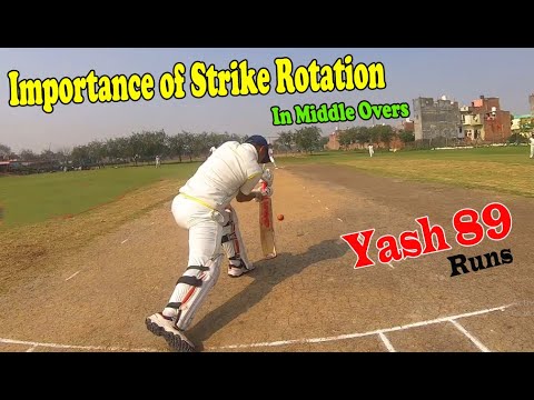 Importance of Strike Rotation in Middle Overs ! GoPro Cricket ...