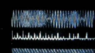 PSK250 Phase Shift Keying on Oscilloscope