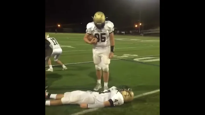 Pope John Freshman Football Team#mannequin challenge