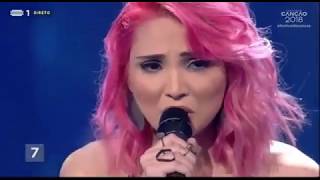 Video thumbnail of "Claudia Pascoal - O Jardim I Festival da Canção 2018 [2ª Semifinal]"