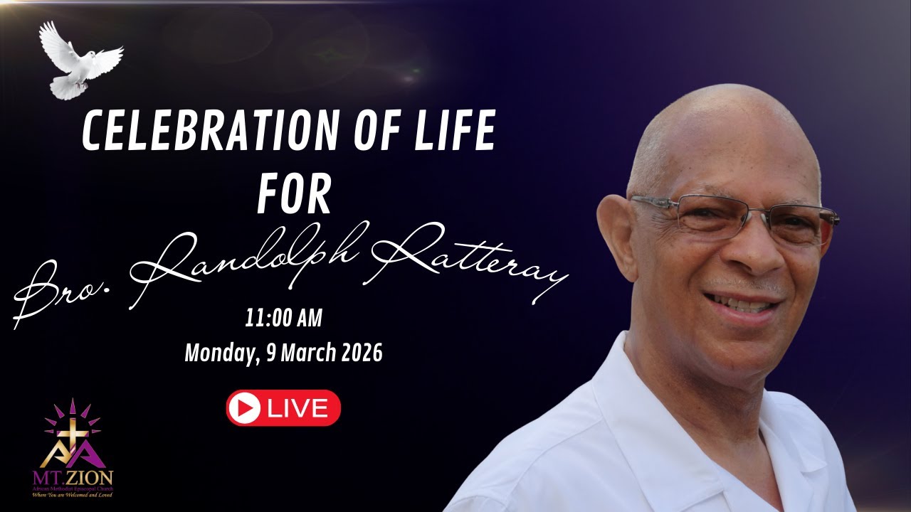 Celebration of Life for Bro Randolph Ratteray: March 9, 2026 - YouTube