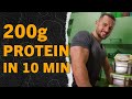 Meal Prep - 200g Protein ohne Kochen in 10 Minuten