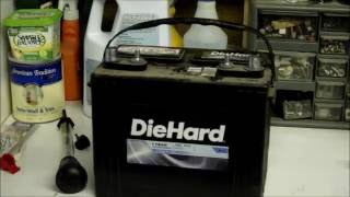 Pretrip Battery maintenance and test