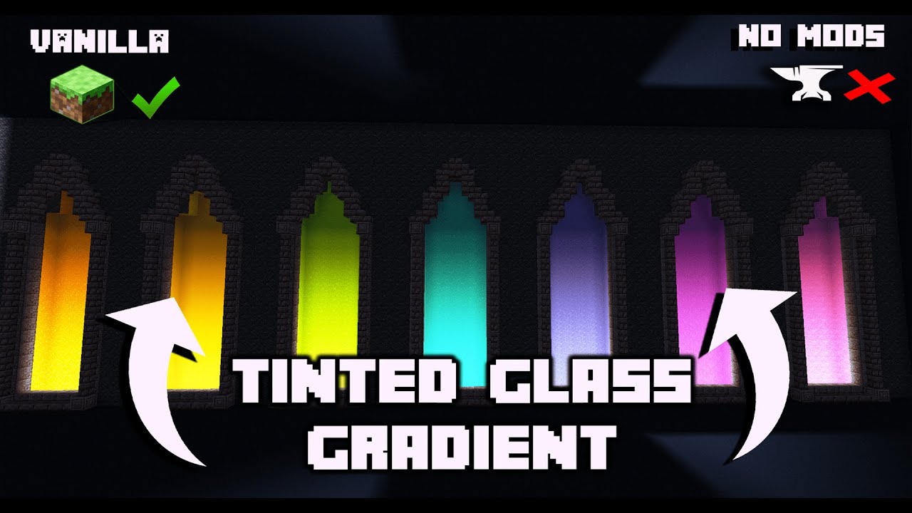 Tinted Glass Panes - Minecraft Mod