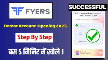 Fyers Demat Account Opening 2025 | Fyers Demat Kaise Khole | Fyers | Demat Account Opening  Online
