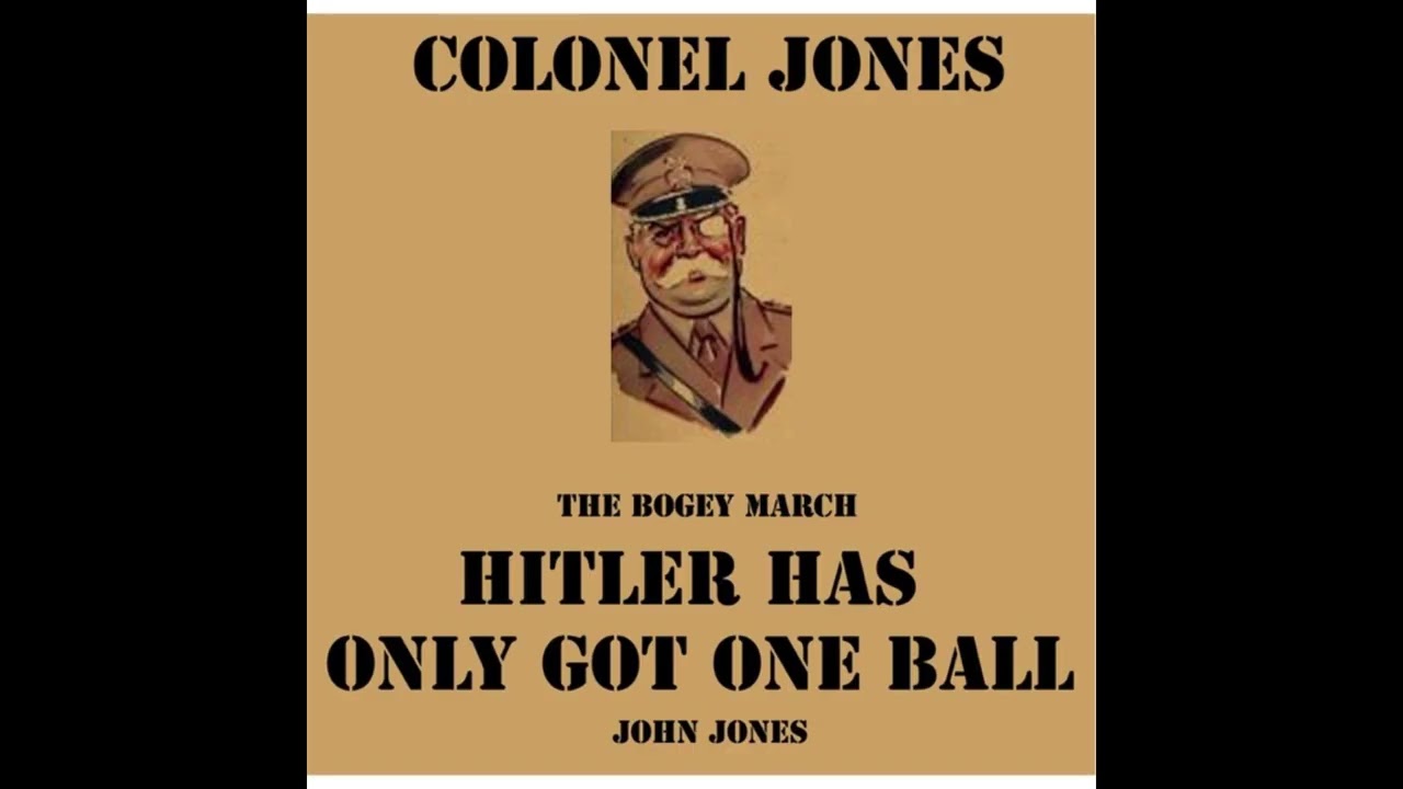 Hitler has only got one ball!