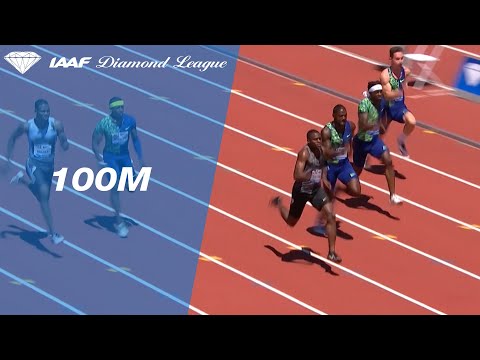 Christian Coleman posts a world lead in the 100m sprint in Stanford ...