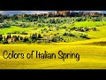 Flight Across the Colors of Italian Spring