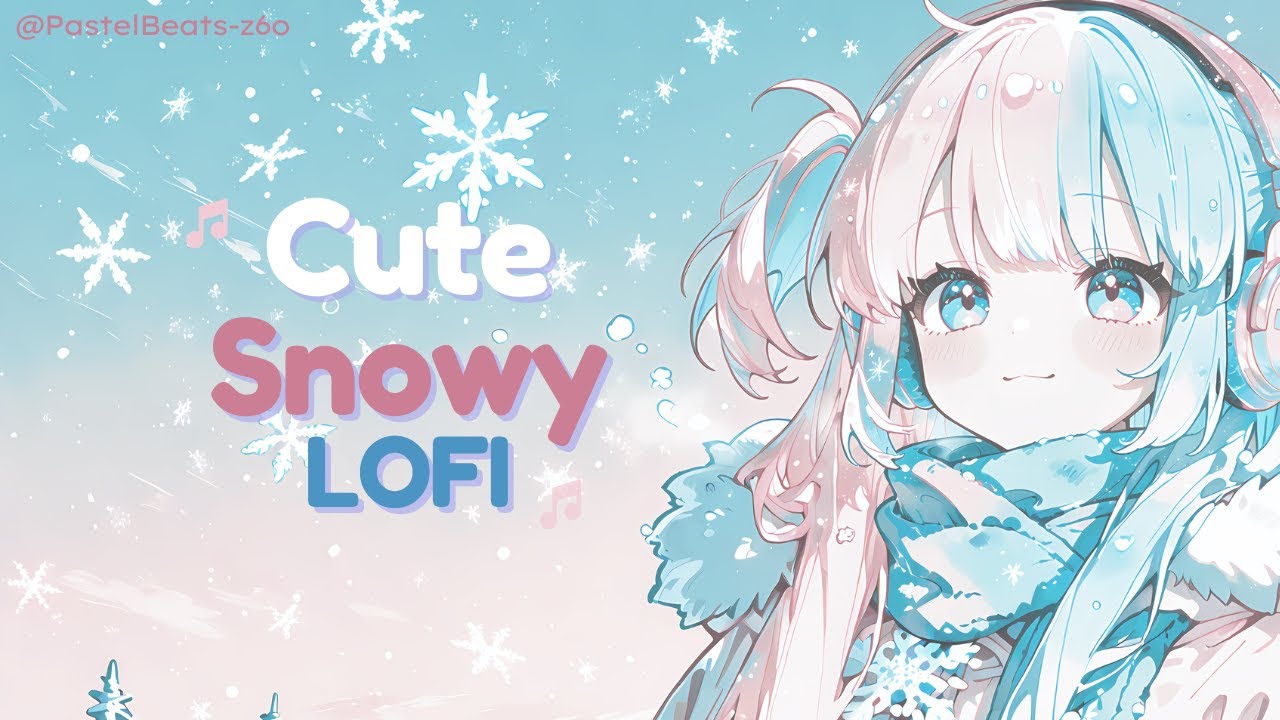 ❄️ Snowy LOFI vol. 1🎵 Cute Winter Playlist for Relaxing Days