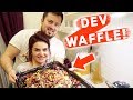 DÜNYANIN EN BÜYÜK WAFFLE'I #EVDEYAP