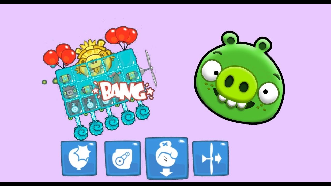Bad Piggies HD 2 возвращение вспоминаем скилл. Return remember skill.