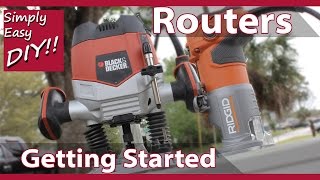 Your just starting out on your DIY life and your looking for a primer on woodworking routers. Here is a beginners guide explaining 