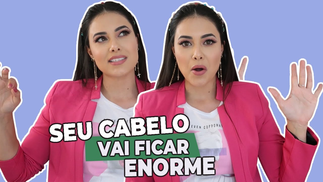 O CABELO VAI CRESCER IGUAL CAPIM! 5 PRODUTOS PARA O PROJETO RAPUNZEL