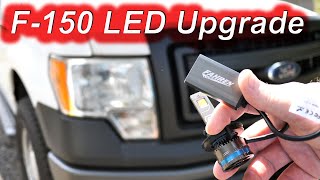 Fahren LED Upgrade on F-150 Headlights. LED vs OEM,  Which One Is Better?