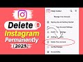 How to Delete Instagram Account (2023)