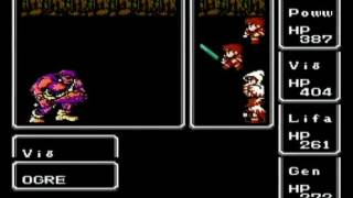 Final Fantasy 1 - third leveling ground