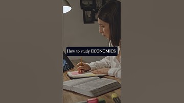HOW TO STUDY ECONOMICS 💫