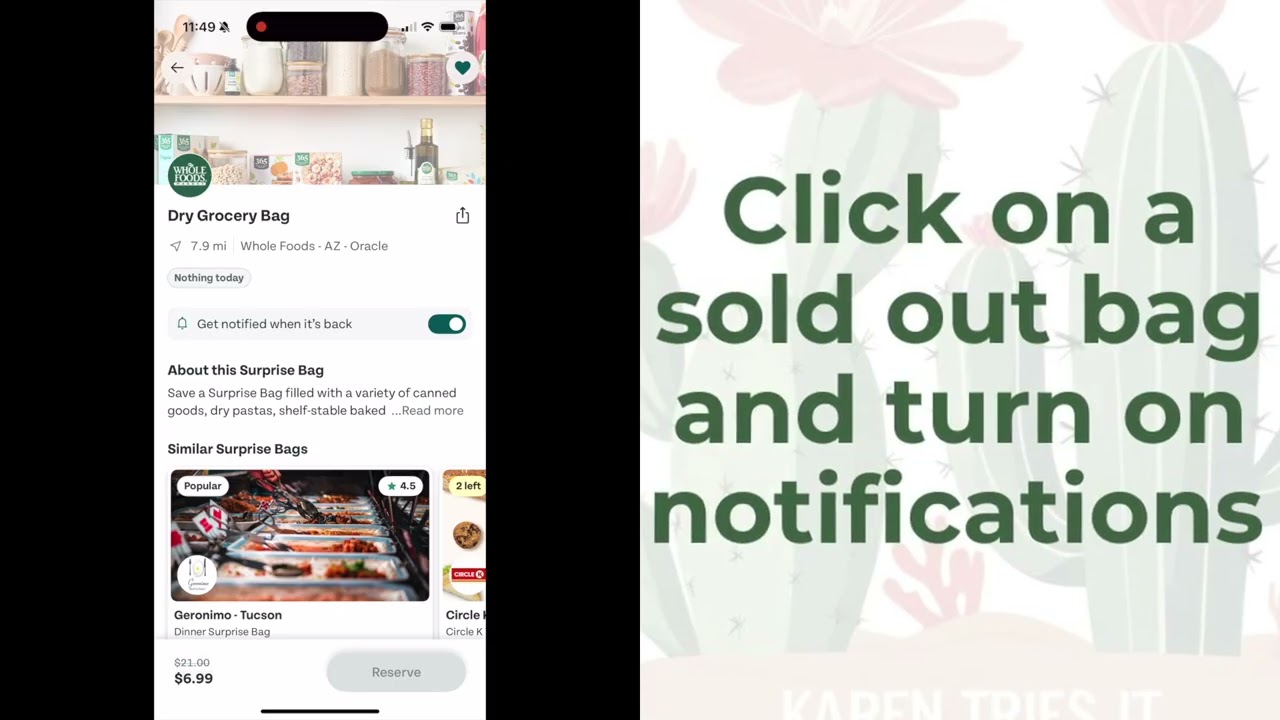 Too Good To Go Tutorial