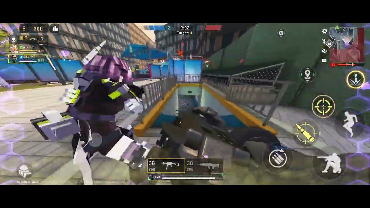 Blood Strike SF Rank Grinding Gameplay