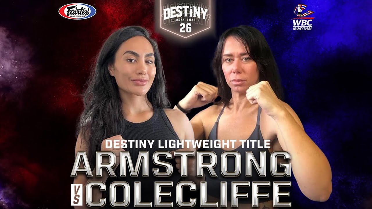 Holly Armstrong Vs Katie Colecliffe - Destiny Muay Thai 26