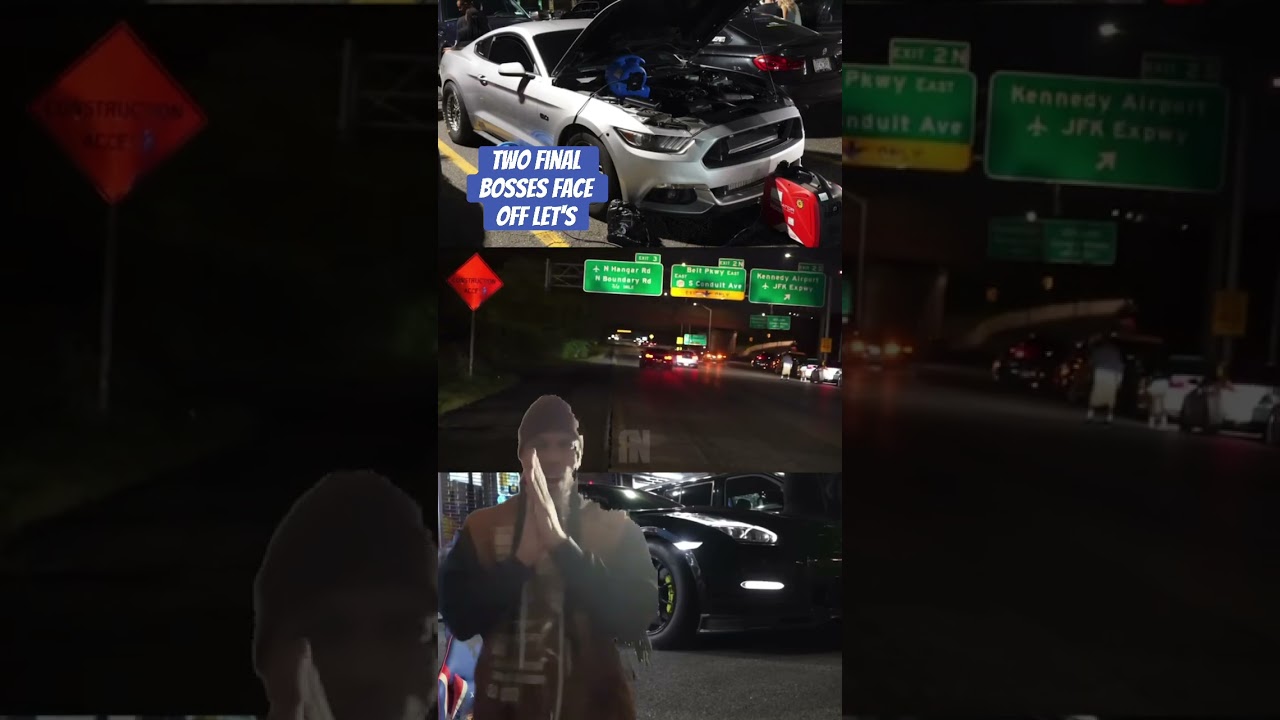 Mustang GT Vs GTR R35 in a Brutal Final Boss showdown