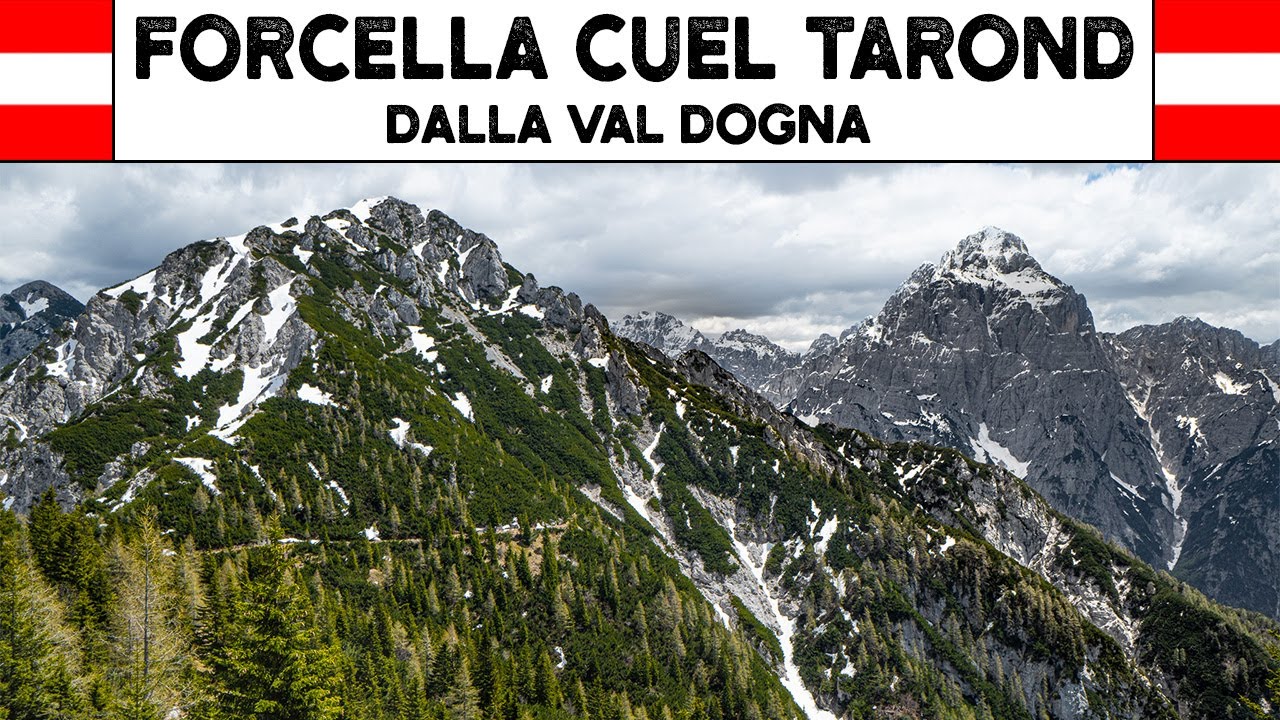 Forcella Cuel Tarond, escursione sulle tracce della Grande Guerra in val Dogna.