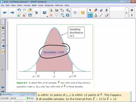 AP Stats - 8.1A - Confidence Intervals - YouTube