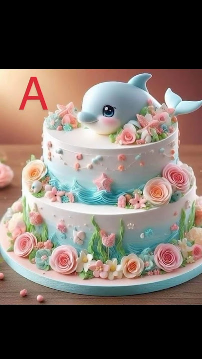 Your Birthday cake🎂 according to your name first letter #youtubeshorts