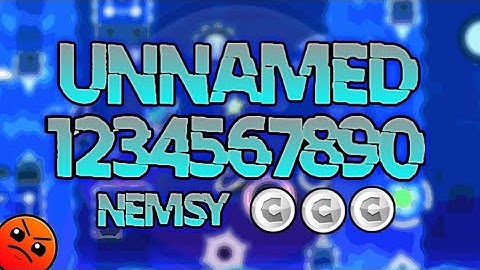 Geometry Dash "Unnamed 1234567890"by Nemsy [3 Coins] | Daily Level #345 [2.11]