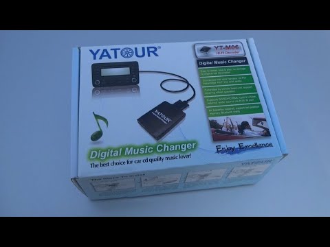 Флешка, AUX, на бмв е39 YATOUR.   Music usb and aux in the BMW E39 YATOUR.