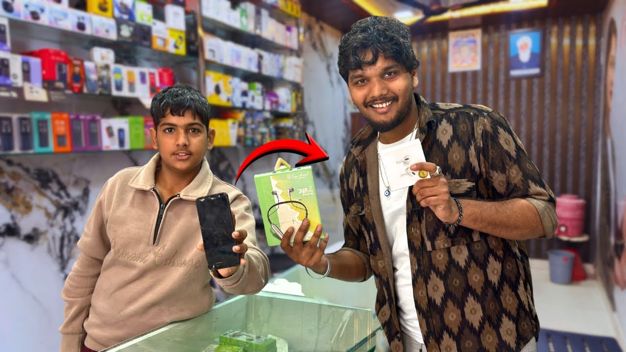 Khrab phone ke bdle new gift🎁 mil gya 😮