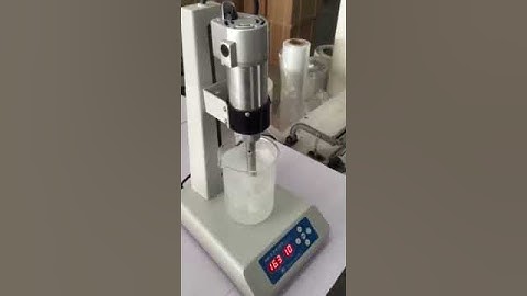 XHF DY High Speed Homogenizer  working video