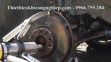 Hướng dẫn tháo vòng bi nhanh nhất bàng vam thủy lực 3 chấu
