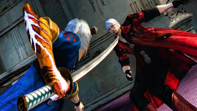 Devil May Cry 3 Dante's Awakening Vergil Yamato Anime Samurai Umbrella  Sword