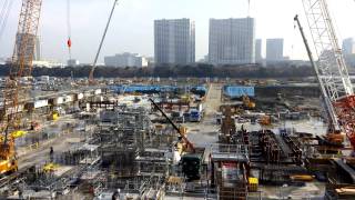 4K SHOOTING～豊洲新市場7街区工事現場