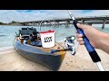 Eating Whatever I Catch Under the BRIDGE.. (Catch and Cook) Saltwater Fishing