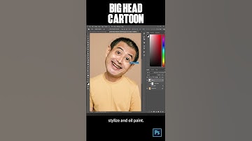 How to Create Big Head Cartoon Effect in Photoshop