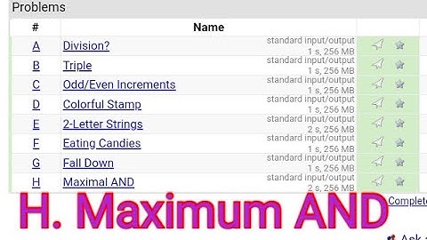 H. Maximal AND | Codeforces Round 784 (Div.4)|1669H | Problem solve with CPP in Bangla Tutorial