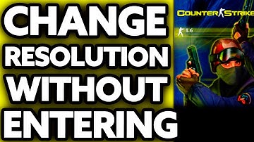 How To Change Resolution in CS 1.6 Without Entering The Game (2025)